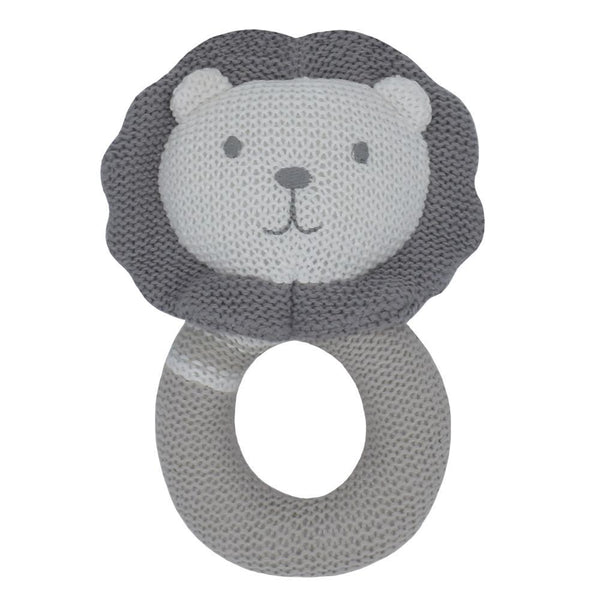 Knitted Rattle (Austin the Lion)
