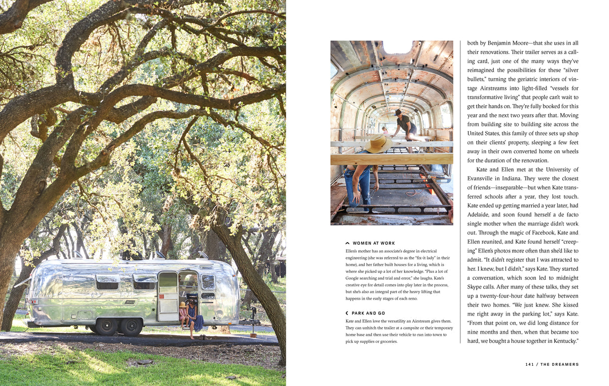 Nomad open page spread