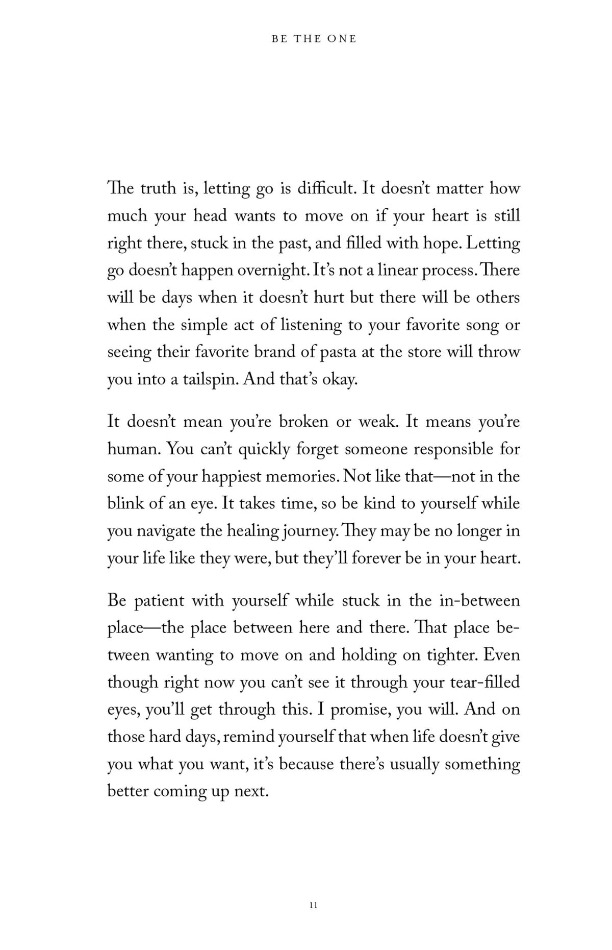 Be the One — Eileen Lamb