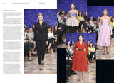 A Dior Catwalk: The Complete Fashion Collections magazine spread with models on the runway.