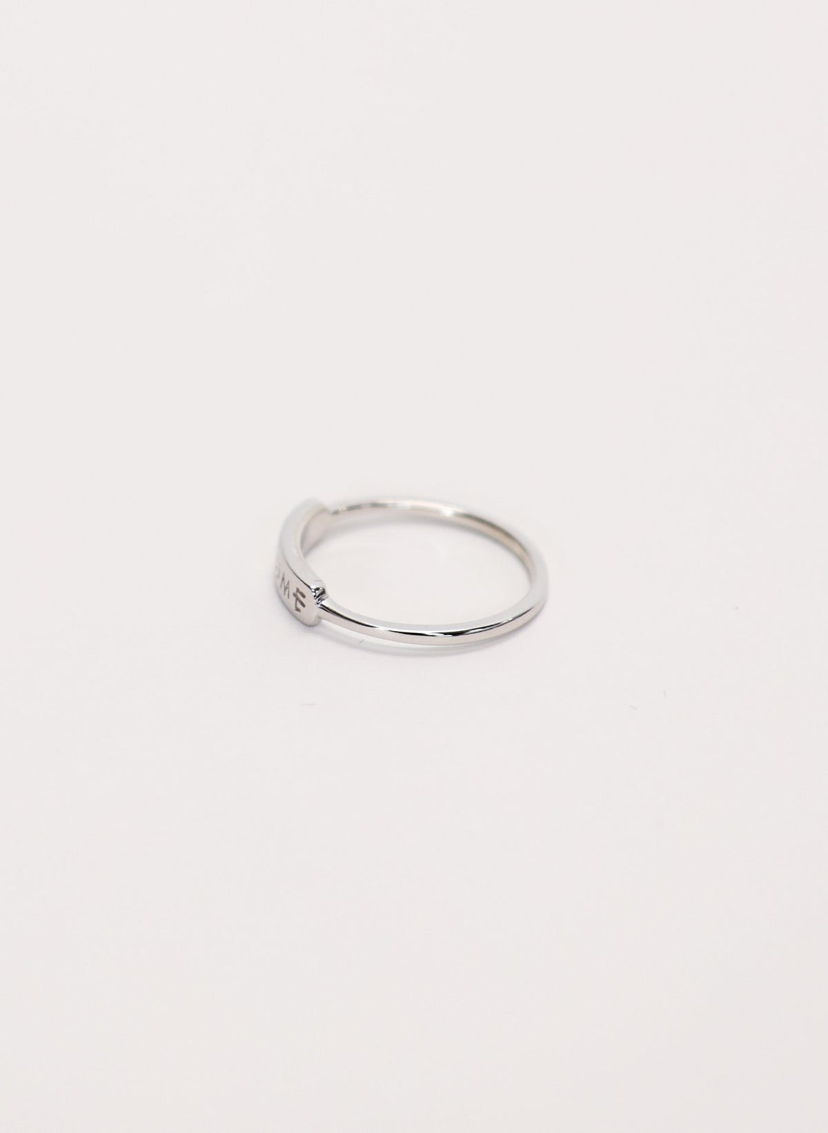 Love You Ring, Sterling Silver or 14K Gold Plated