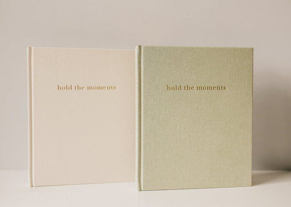 Two Olive + Page - Hold The Moments Journals.