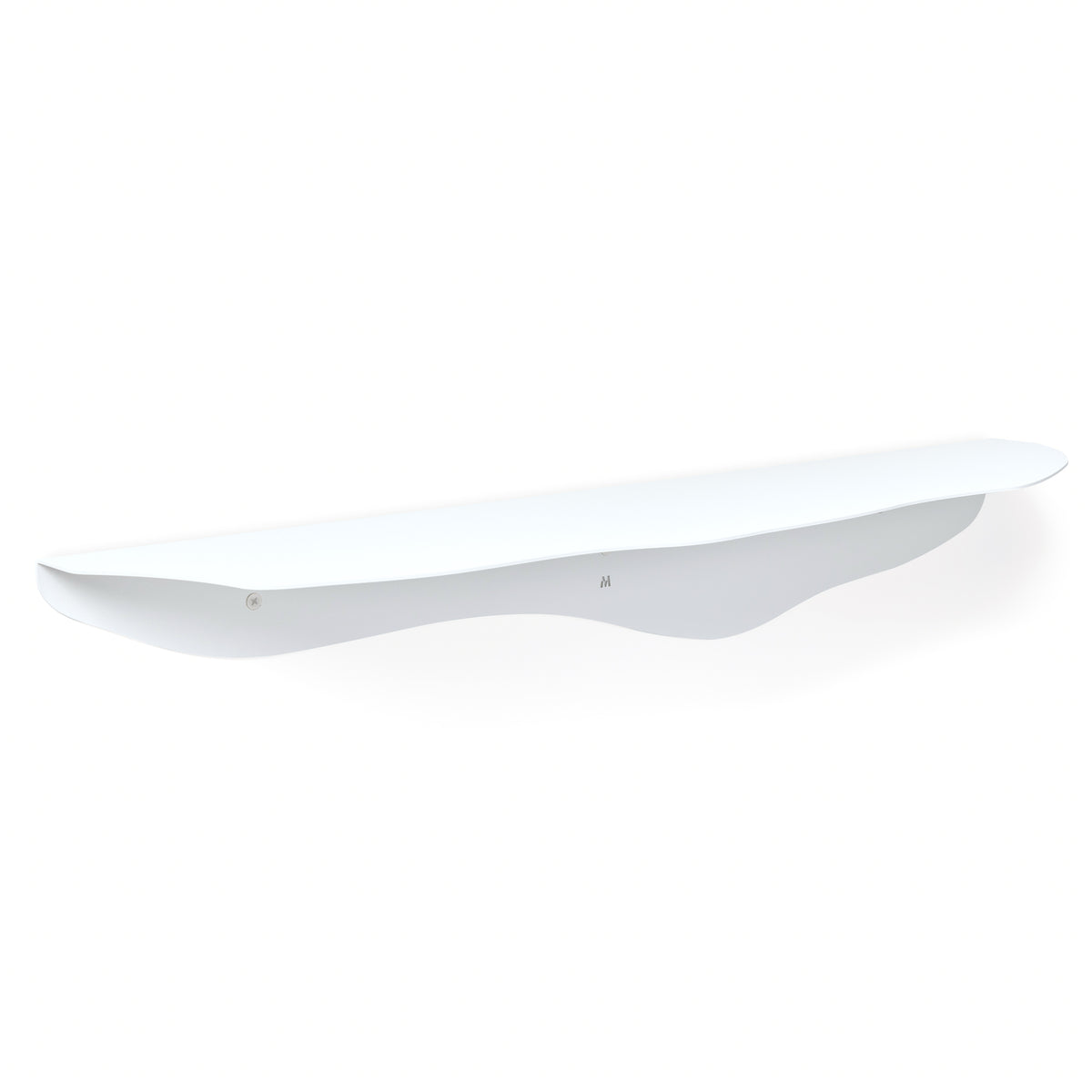FOLD Wavy Shelf size comparison, three sizes by Made of Tomorrow
