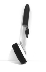 A Barkly Basics Scourer Pad Dish Stick on a white surface.
