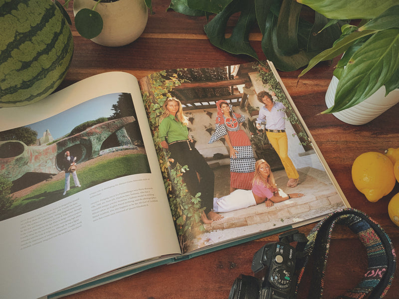 Slim Aarons Once Upon a Time page spread showing high society figures