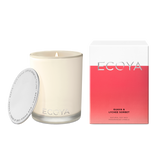 Madison Jar soy candle by Ecoya offers a refreshing lemon & lime fragrance, perfect for home design lovers.