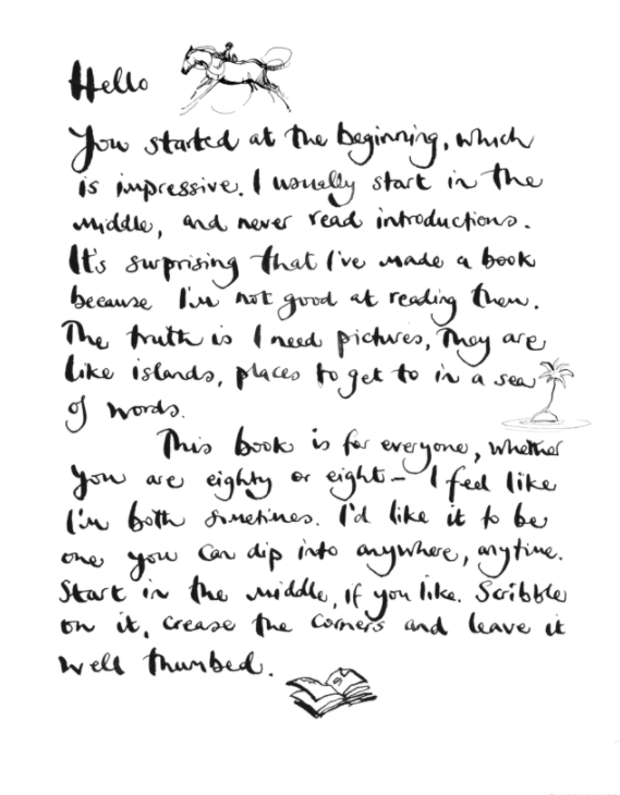 A Charlie Mackesy | The Boy, The Mole, The Fox and The Horse book with an image of a horse.