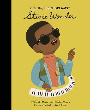 Little People, BIG DREAMS Stevie Wonder picture book cover