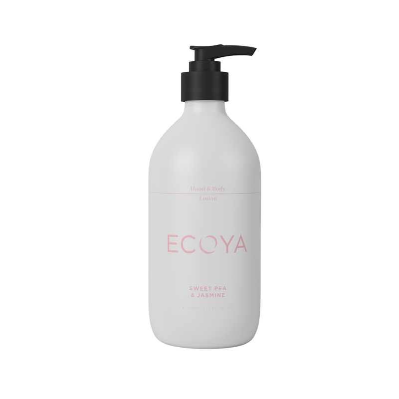 Ecoya Fragranced Hand & Body Lotion 500ml - a luxurious design for gifting fragrant skincare.