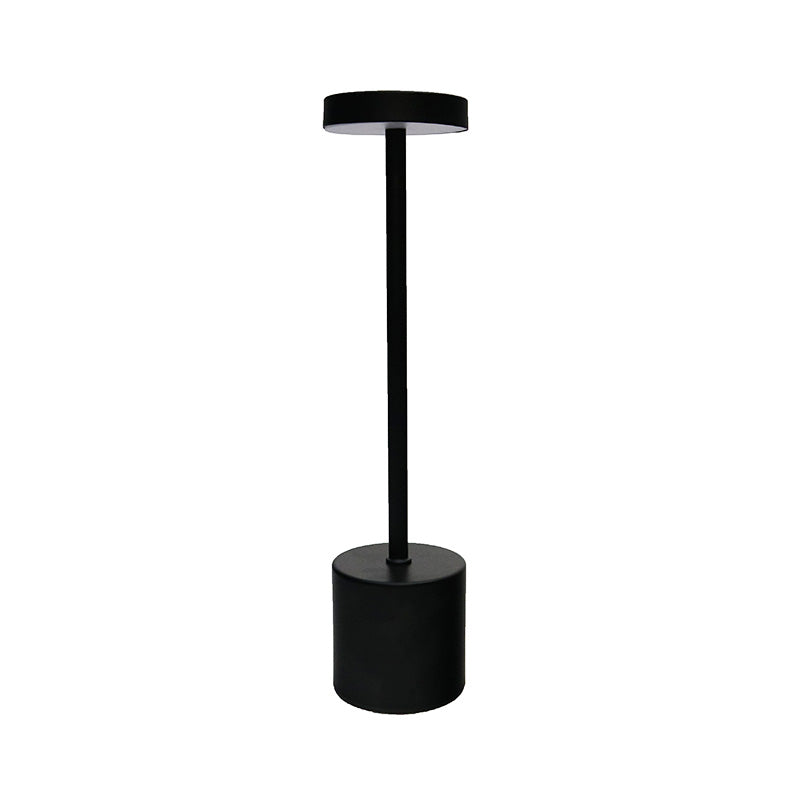 Black Skyscraper LED lamp shown unlit on a plain white background