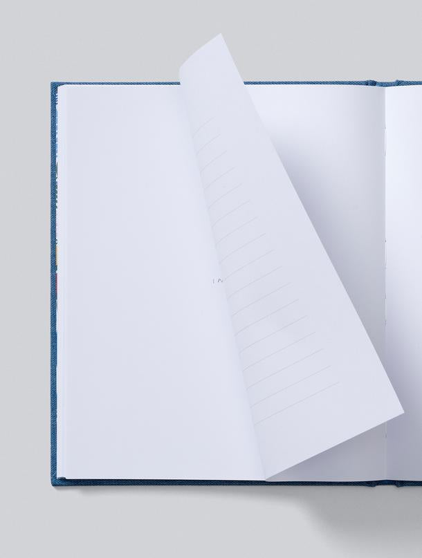 With My Mother Memory Journal, Denim Blue by Write To Me