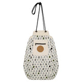 An Wow Town Track Interactive play pouch with polka dots on it for imaginative play.