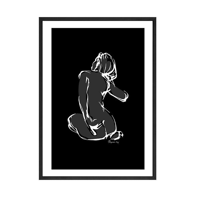 Young and Restless Print Black | Papier HQ