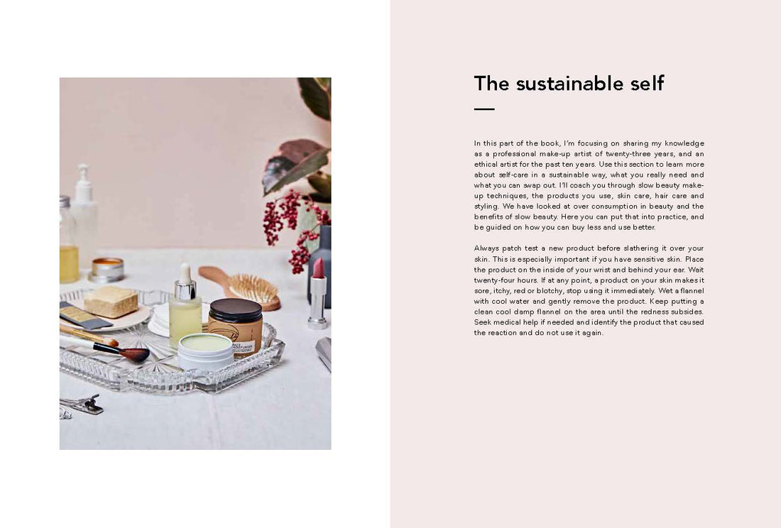 Sustainable Beauty back cover