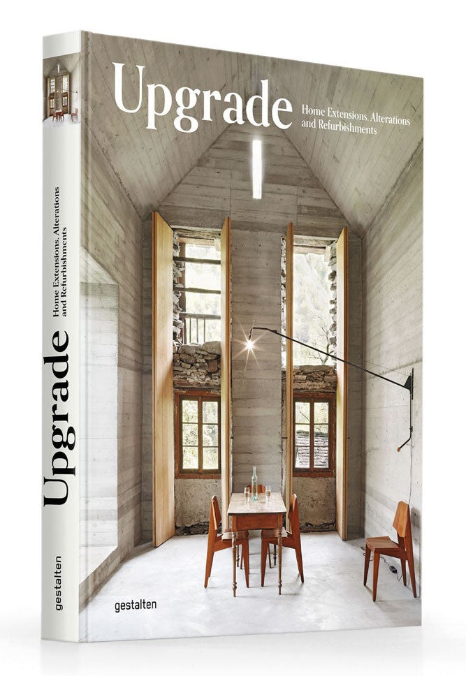 Upgrade by Gestalten, a hardcover book on renovation and adaptive reuse architecture, front cover.