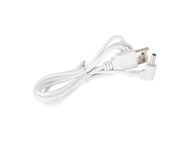 A white Alarm Mirror LED usb cable on a white background featuring Karlsson clocks.
