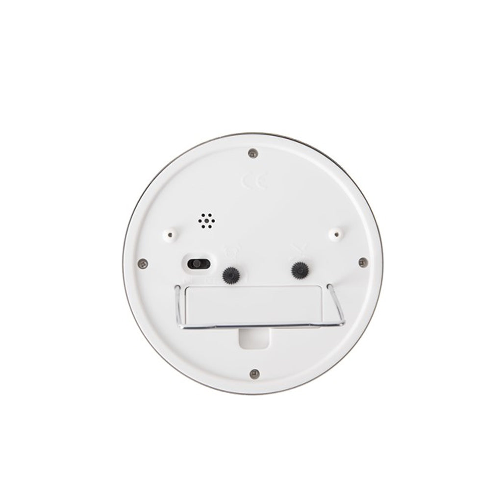 An image showcasing the sleek Scandinavian design of a Karlsson Alarm Minimal on a clean white background.