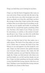 A page of the book "The Strength In Our Scars" by Bianca Sparacino published by Thought Catalog with a quote on it.