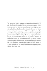 Description: A black and white image of a page from a book, showcasing "I Am The Hero Of My Own Life" by Brianna Wiest, published by Thought Catalog.