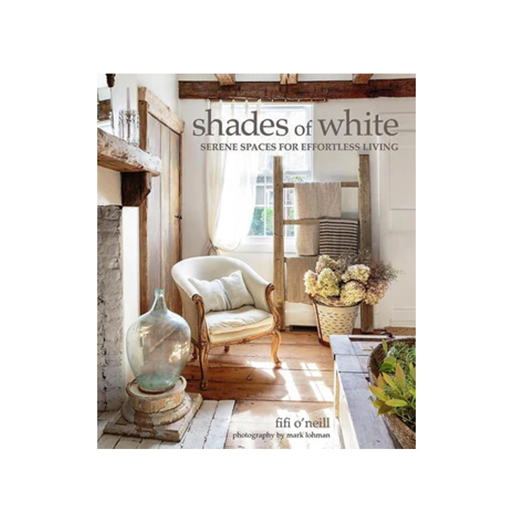 Shades of White book front cover by Fifi O'Neill