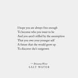Salt Water | Brianna Wiest