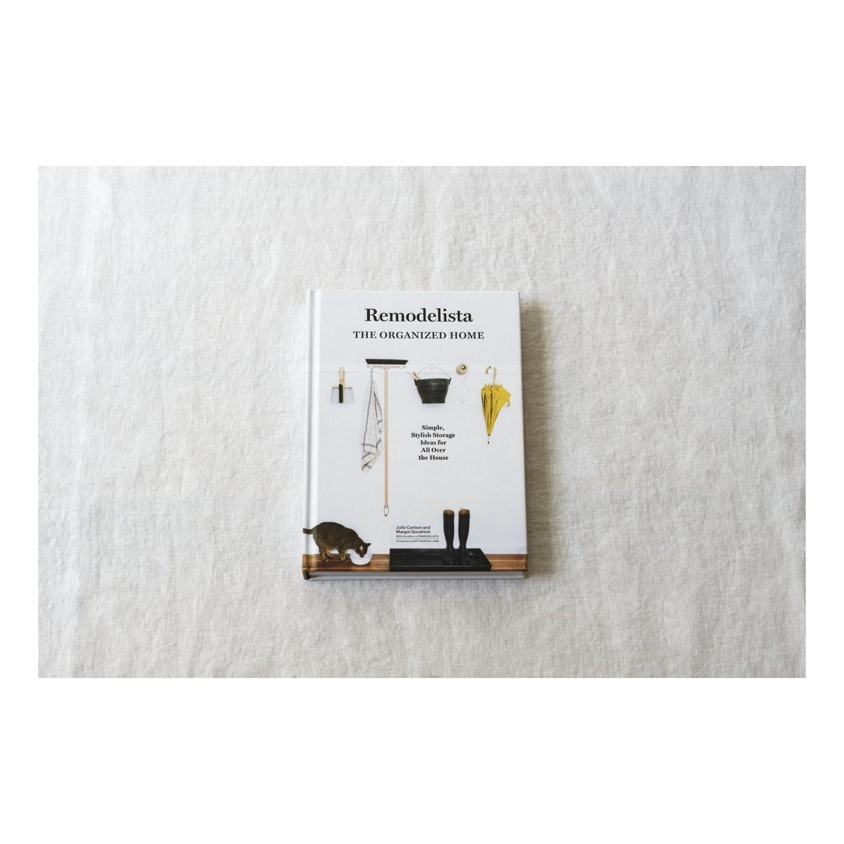 Remodelista The Organised Home book page spread showing an organised space