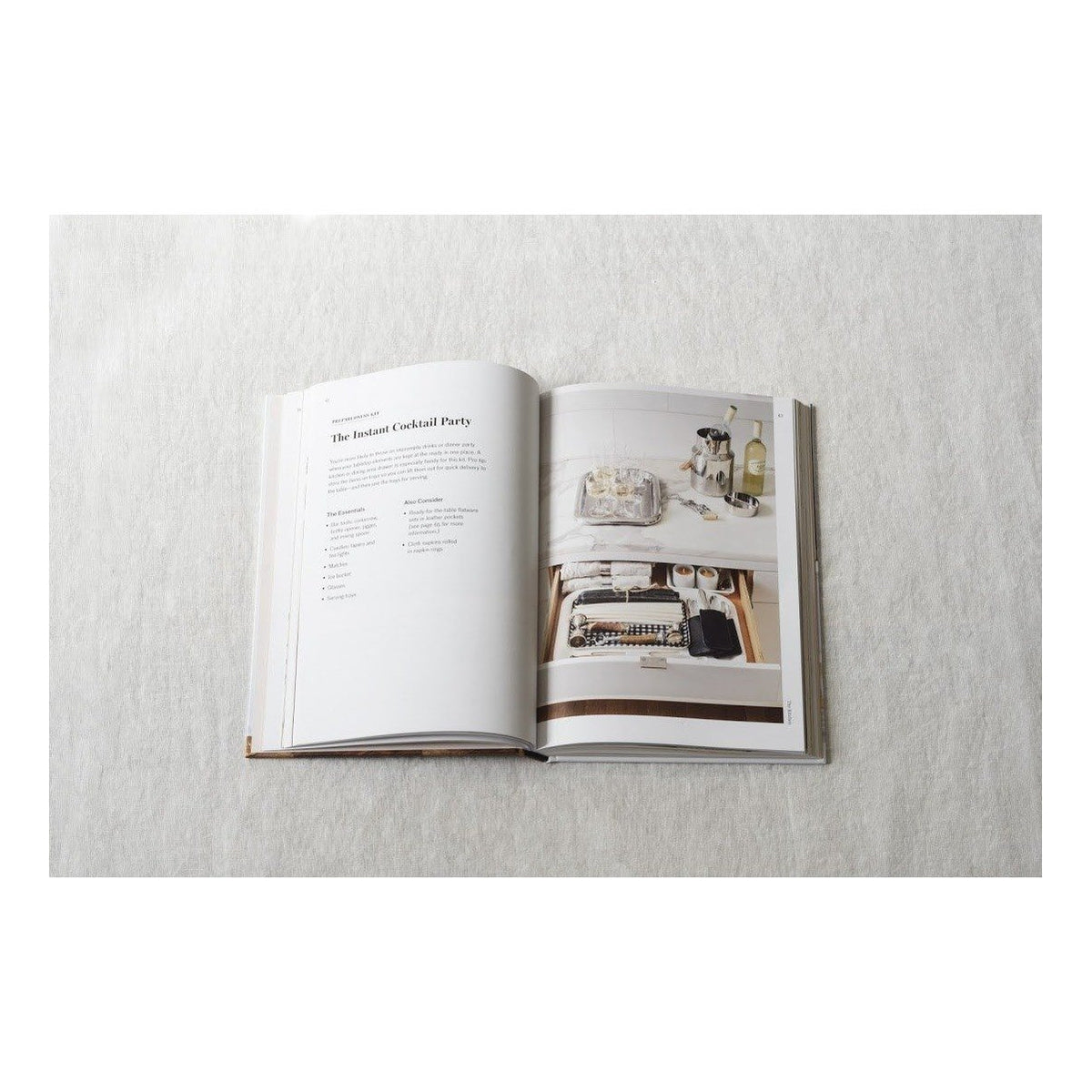 Remodelista The Organised Home book page spread detail
