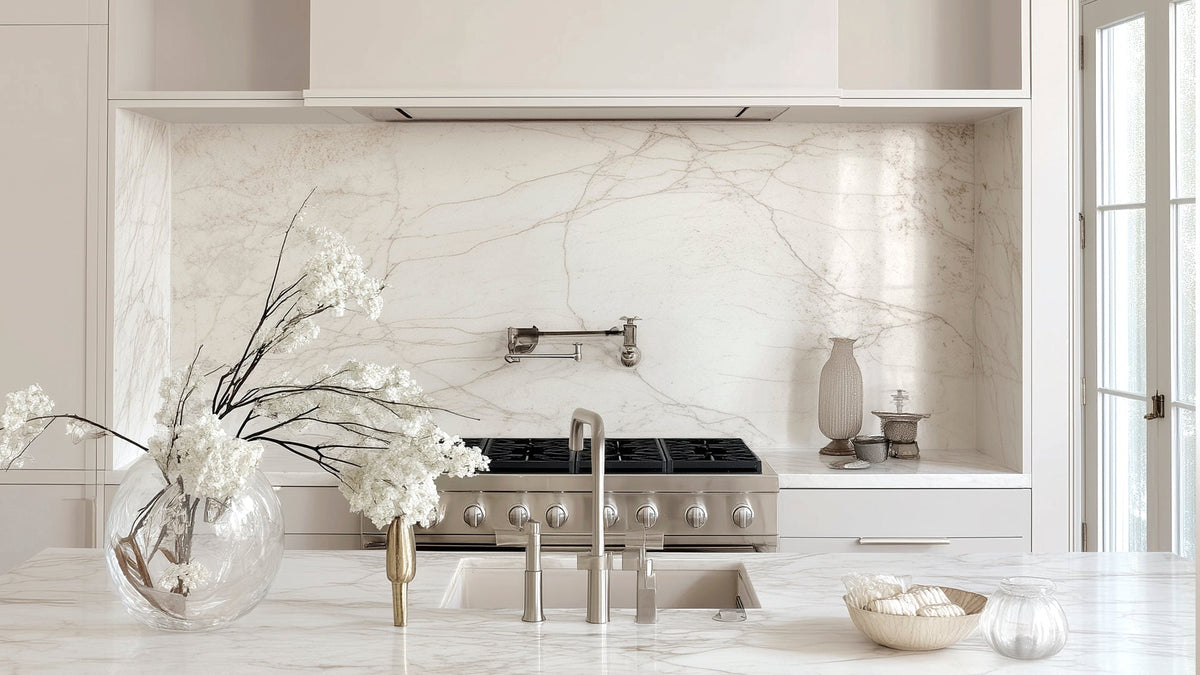 How to Style Your Kitchen Bench: Flowers, Fragrance & Everyday Essentials