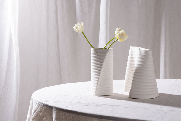 Fulk 3D Printed Ceramic Vase