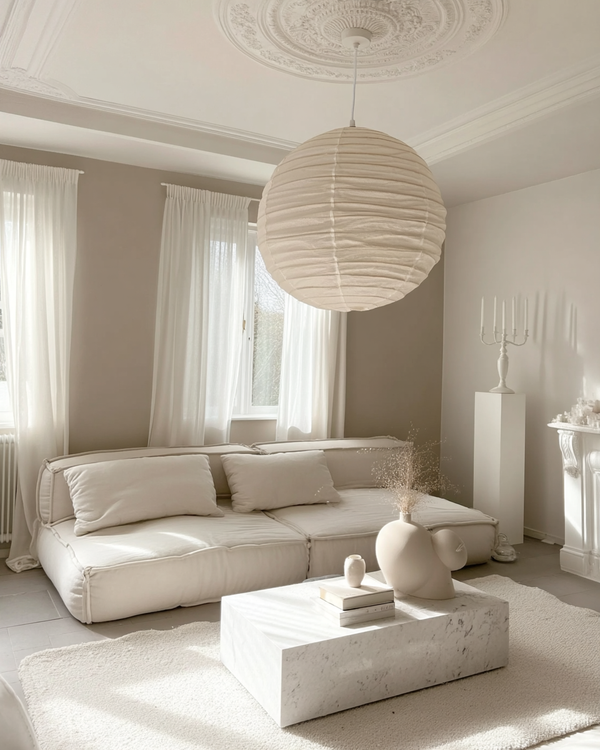 Linen Shade Round
