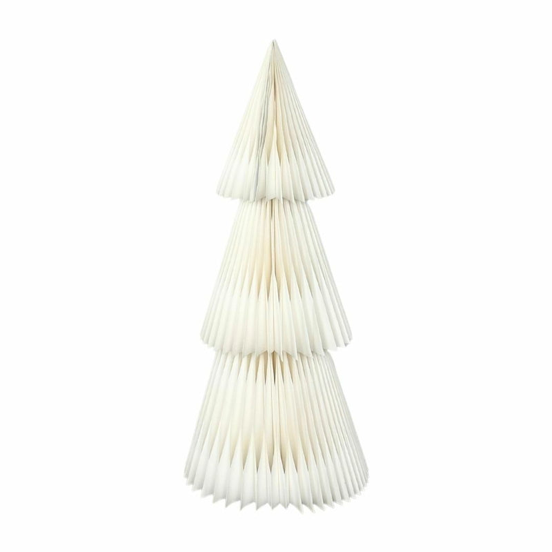 Paper Christmas Tree, Foldable Scandi Décor (Beige) from Papier HQ