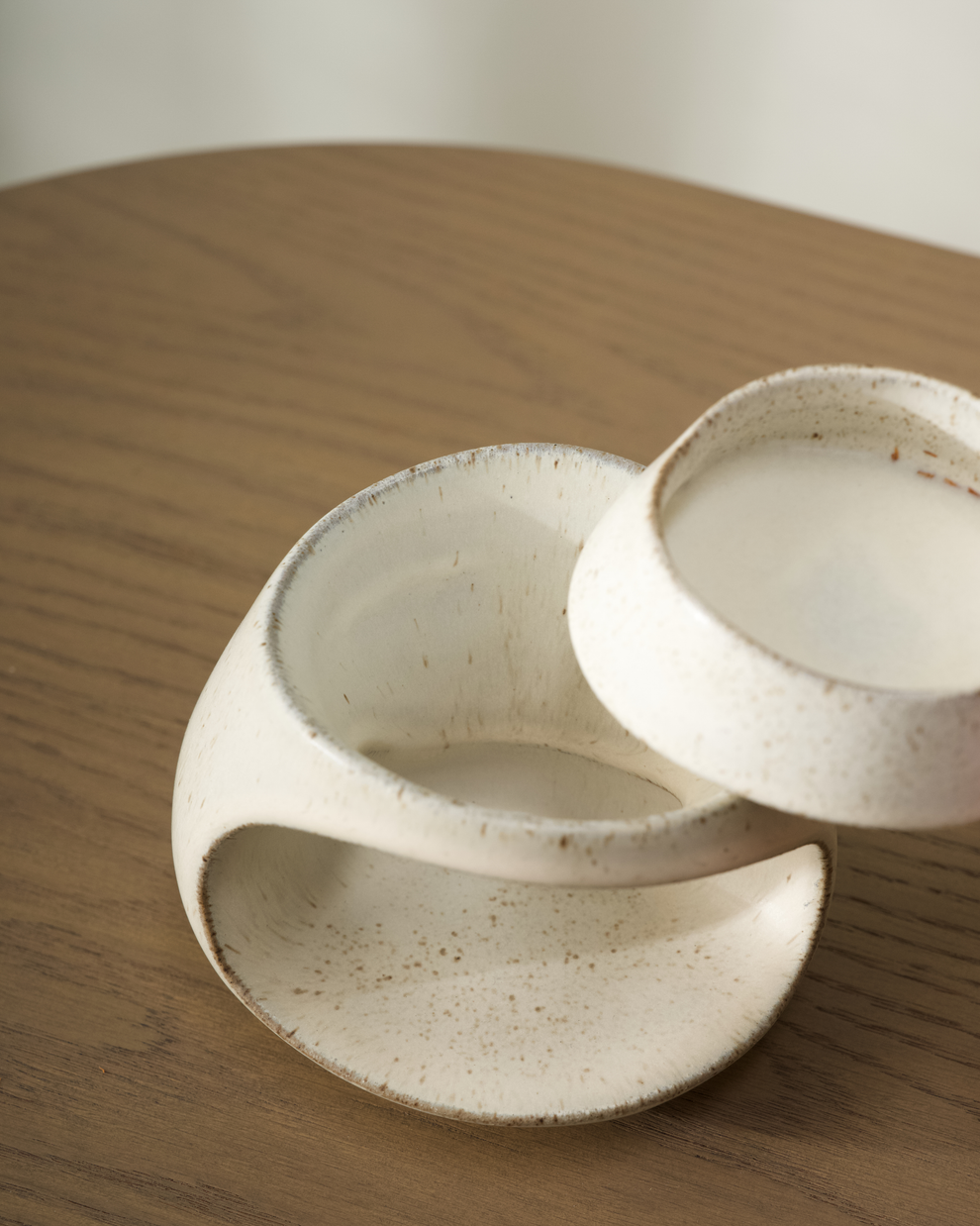 Fort Ceramic Wax Burner with tealight and wax melt