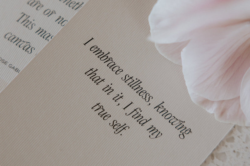 The Art of Living / To Be Alive Card Deck – 52 Affirmation Cards