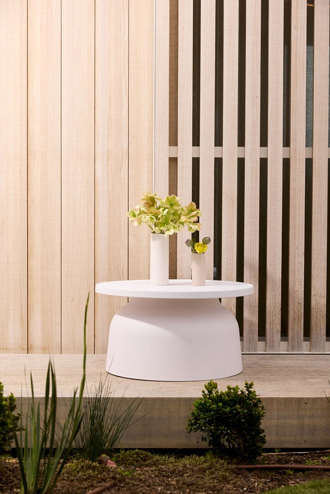 Maddison Table styled with monochrome decor