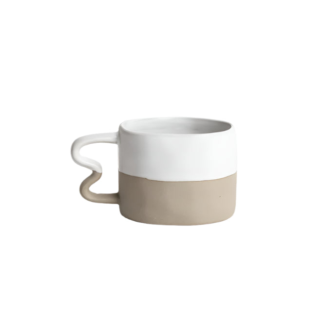 Benni Mug matte stoneware coffee cup by Ned Collections
