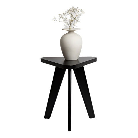 KHW Side Table modern accent table in black by Ned Collections