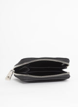 For Wallet, Quilted Black Genuine NZ Leather Zip Wallet | Federation