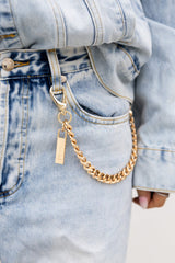Chain Handle Clip 36cm Gold, Gunmetal or Silver by Federation