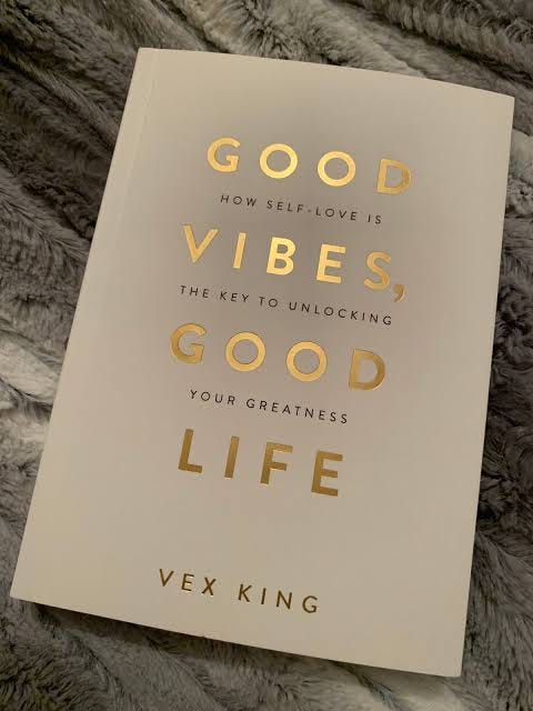 Good Vibes, Good Life page spread flatlay