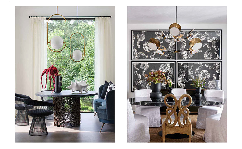 Inviting Interiors page spread showing a serene minimal space