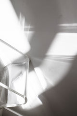 Magino Acrylic Stool & Magazine Rack from Umbra – Clear