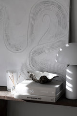 Resin Clam Shell Dish – Sculptural Coastal Bowl in 3 Sizes