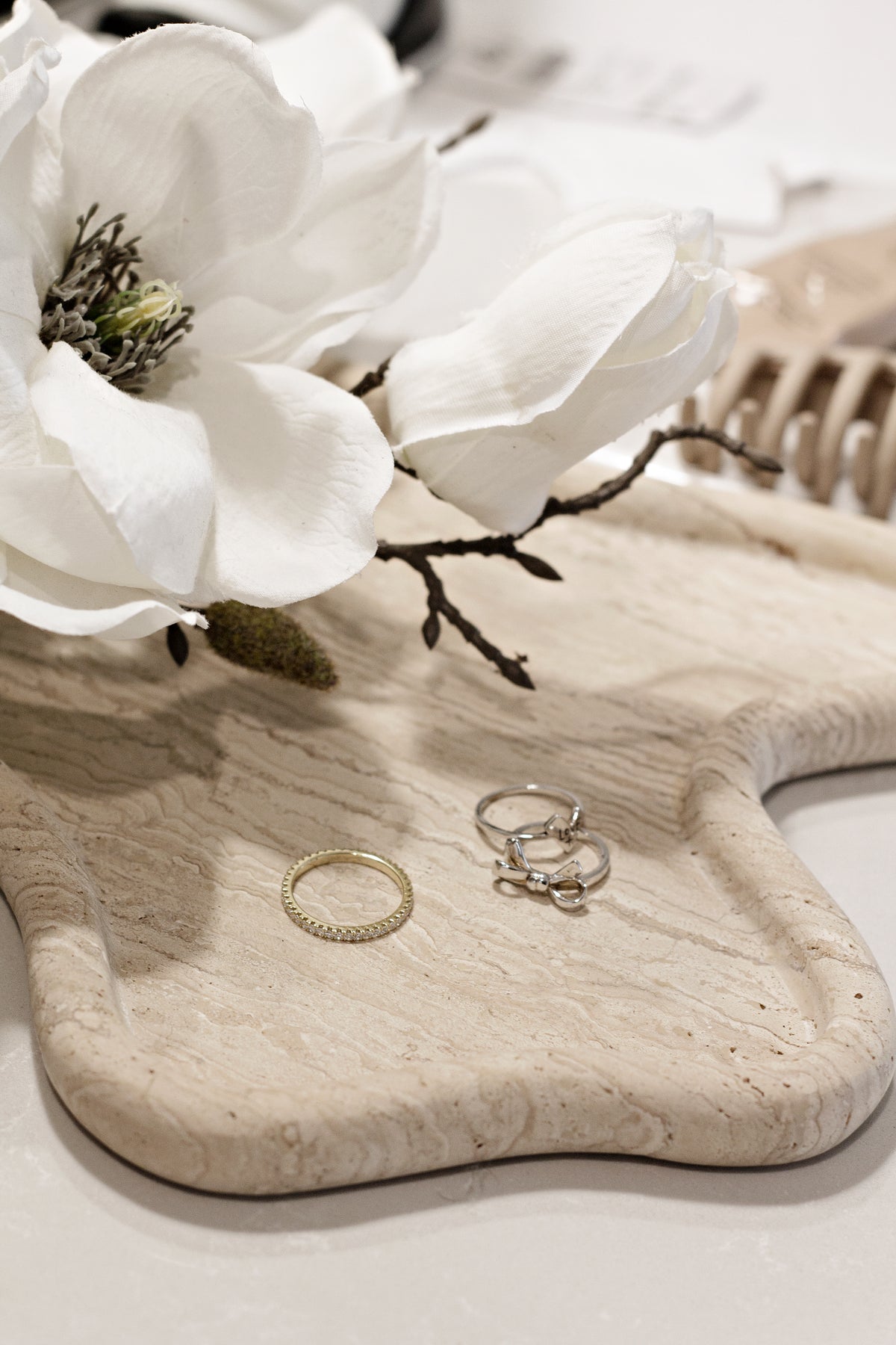 Go Around Ring, Sterling Silver and Zirconia Eternity Band