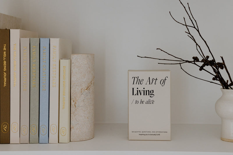 The Art of Living / To Be Alive Card Deck – 52 Affirmation Cards