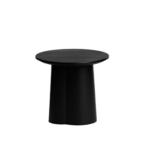 Strato Side Table sculptural ash wood design by Ned Collections