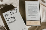 The Art of Living / To Be Alive Card Deck – 52 Affirmation Cards