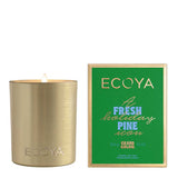 Fresh Pine Grand Goldie Candle 850g | Ecoya Holiday Collection