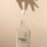 Good Change cleaning tablet dropped into a refillable Bottle For Good