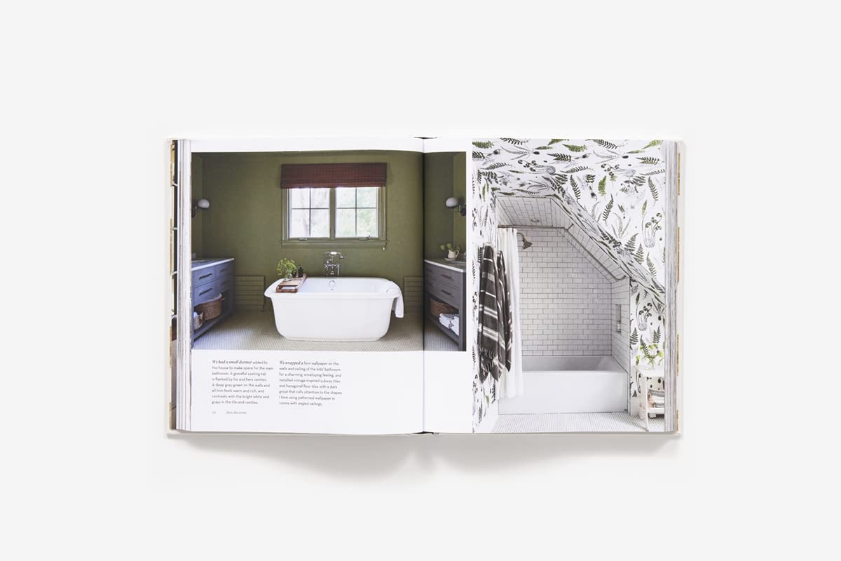 Feels Like Home page spread showing a farmhouse interior