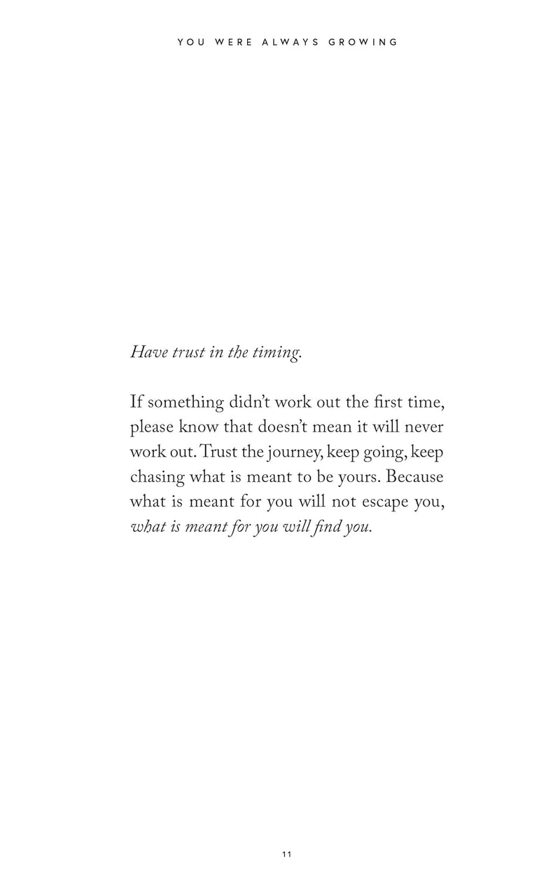 You Were Always Growing | Charlotte Freeman